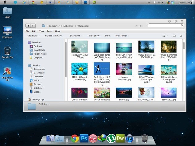 Windows 7 on mac